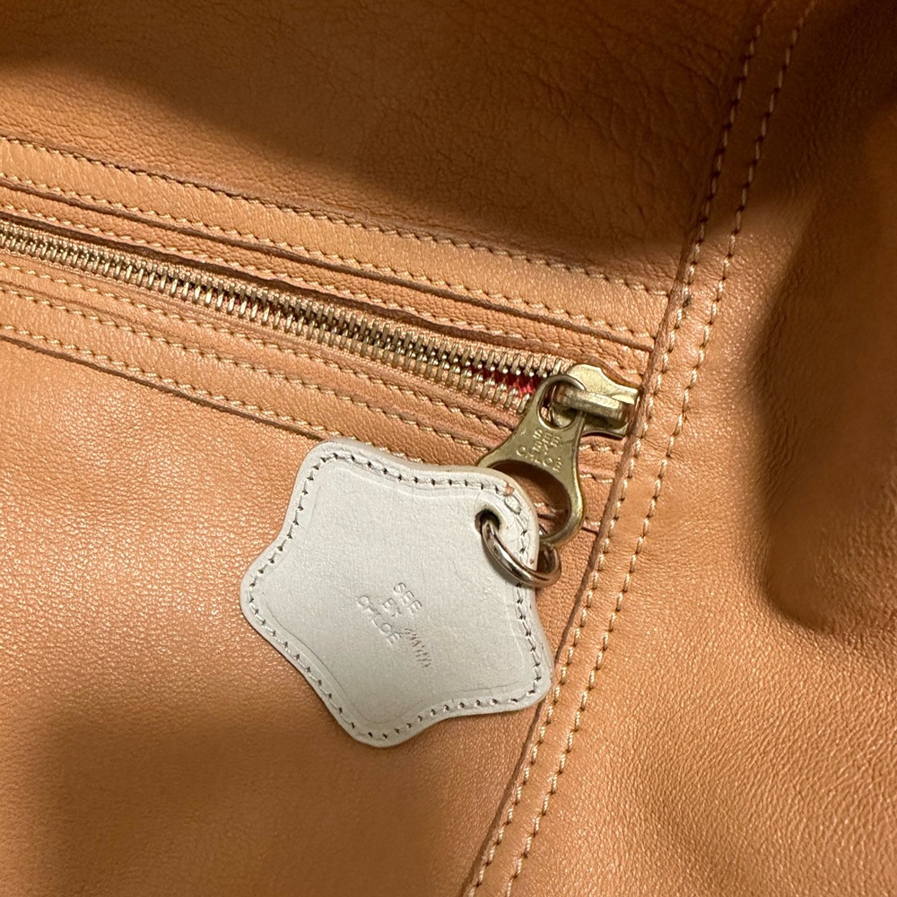Chloe Orange Hobo Bag - Picture 3 of 12